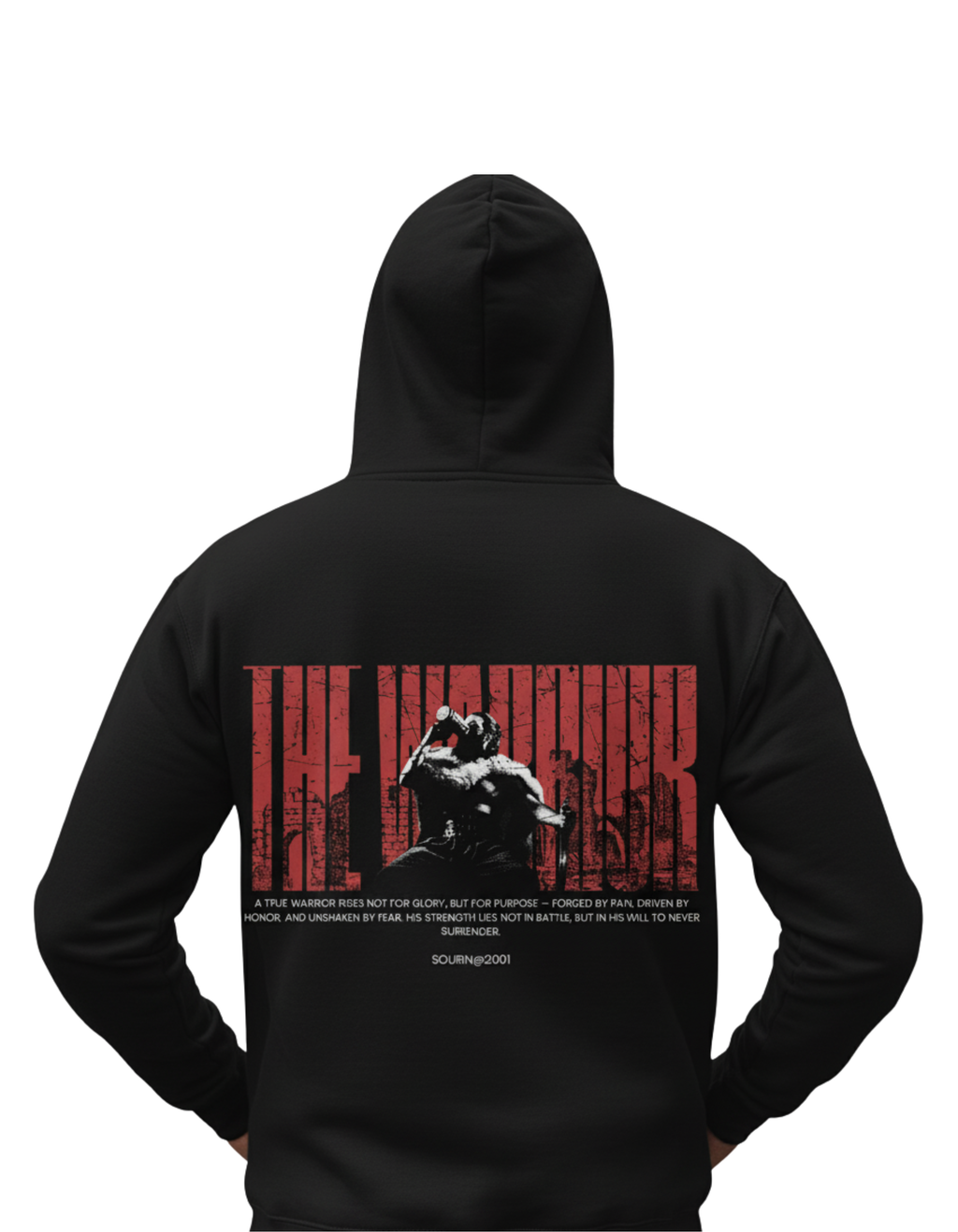 The Warrior Black Hoodie