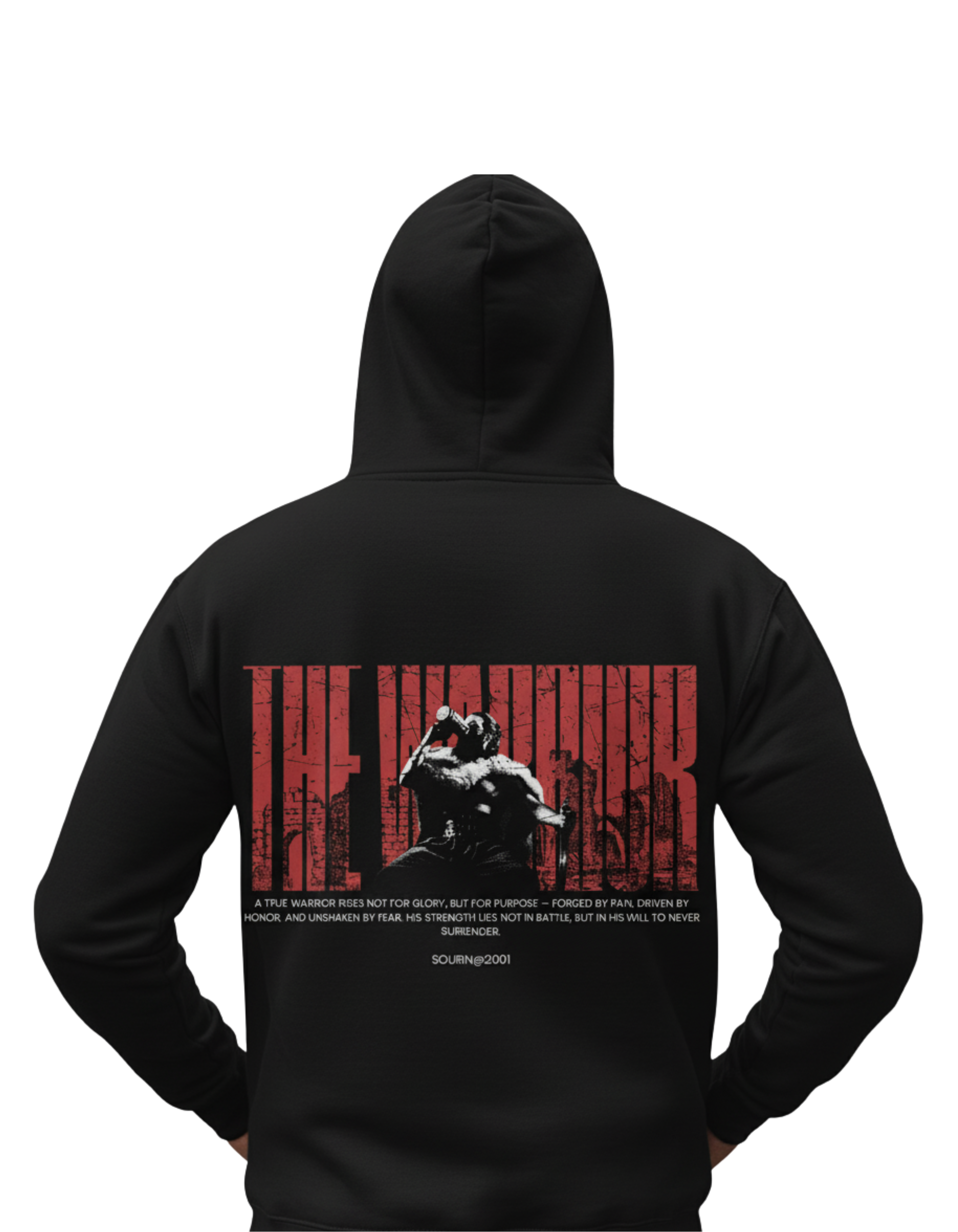 The Warrior Black Hoodie