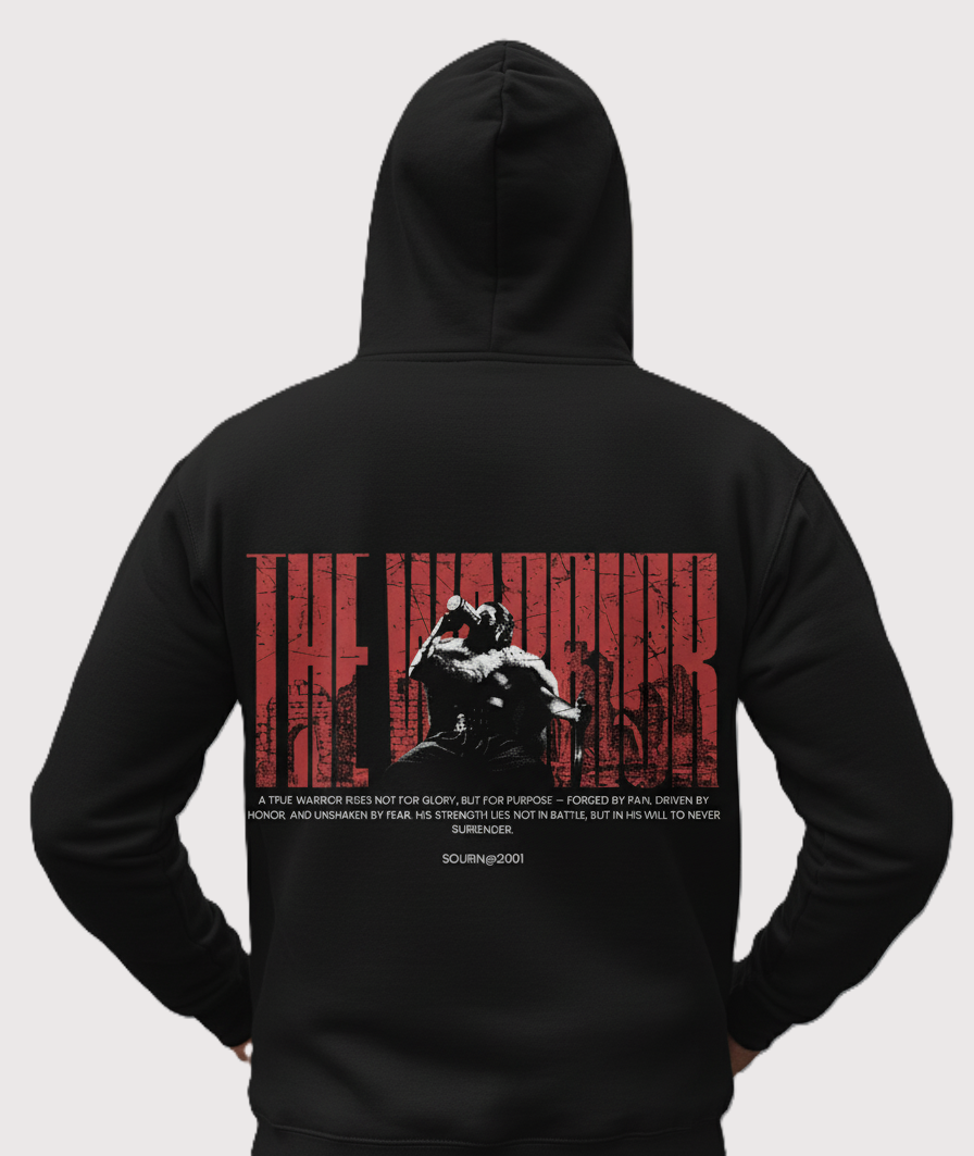 The Warrior Black Hoodie
